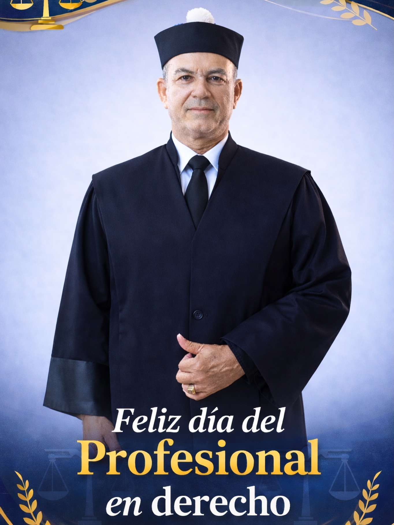 Con orgullo felicitamos a nuestro Director, Lic. Juan Peña Mejía, en el Día del Profesional en Derecho, reconociendo su vocación, compromiso y apego a los valores de la justicia, la ética y el servicio.