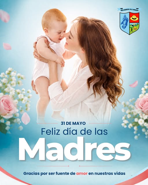 La Junta Municipal de Villa Sombrero felicita a todas las madres en su día, reconociendo su entrega, dedicación y el invaluable papel que desempeñan en nuestras familias y comunidad.